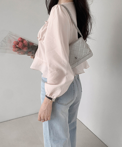 イトブルーストレートパンツ LIGHT BLUE