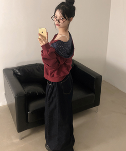 スターフードドパーカージップアップ WINE