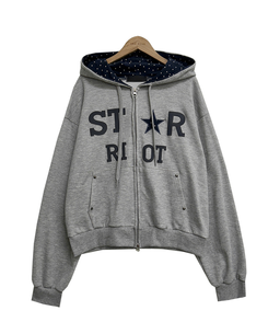 スターフードドパーカージップアップ