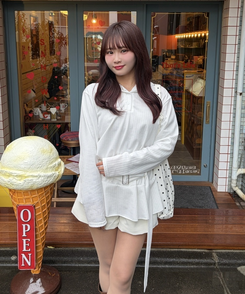 フリルミニワンピース IVORY