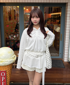 フリルミニワンピース IVORY