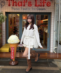 フリルミニワンピース IVORY