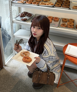 ボーダーポロニット SKY BLUE