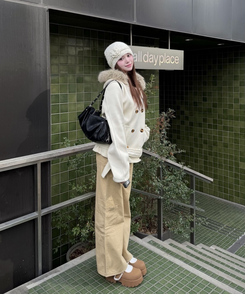 デイリーショルダーバッグ BLACK