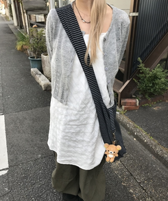 カーゴワイドパンツ KHAKI