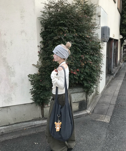 カーゴワイドパンツ KHAKI