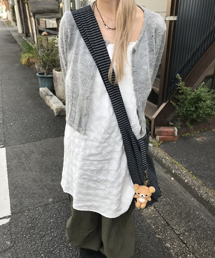 カーゴワイドパンツ KHAKI