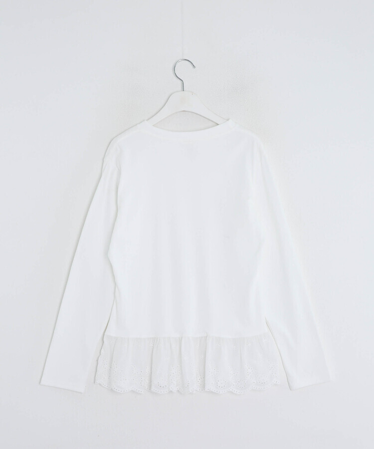 프릴 긴팔티셔츠