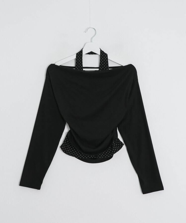 ドットレイヤードトップス