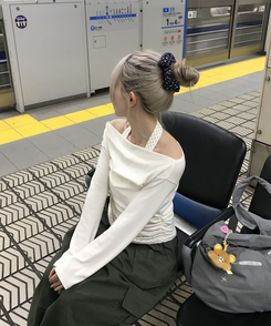 ドットレイヤードトップス CREAM