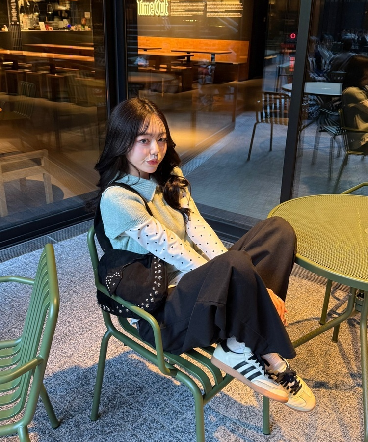 シンプルカラーニット MINT