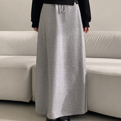 マキシロングスカート GREY