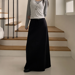 マキシロングスカート BLACK