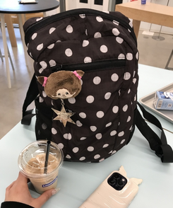 ドットバックパック BLACK