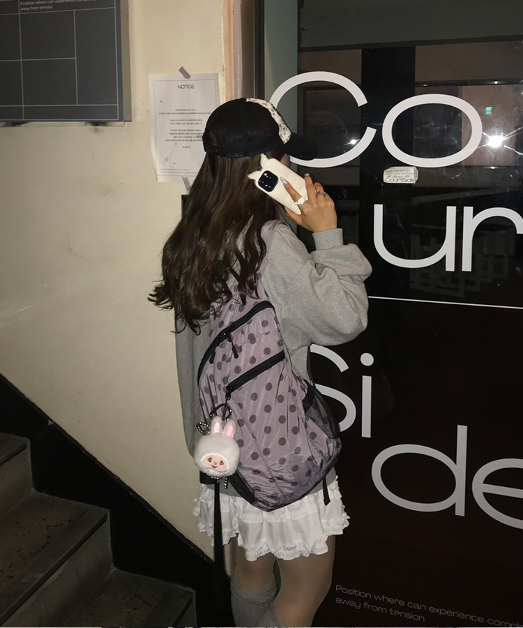 ドットバックパック PASTEL PURPLE