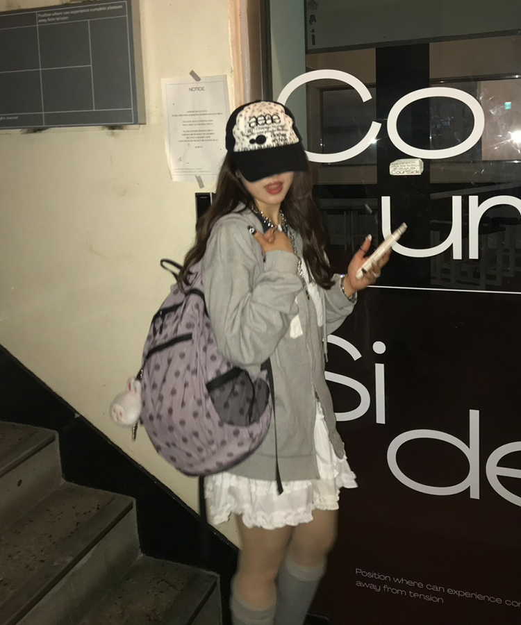 ドットバックパック PASTEL PURPLE