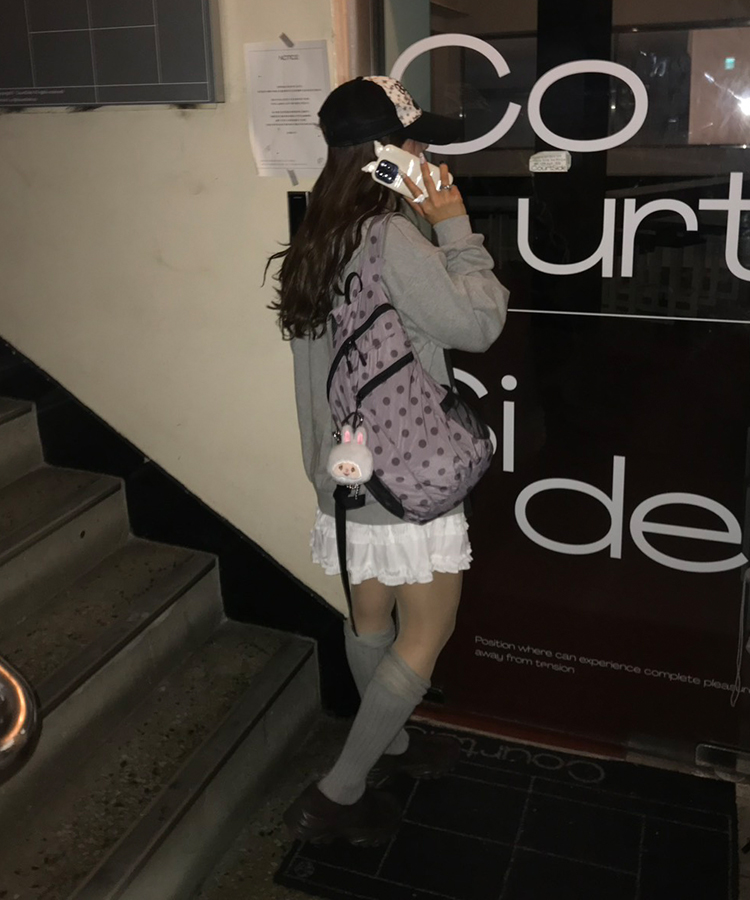 ドットバックパック PASTEL PURPLE