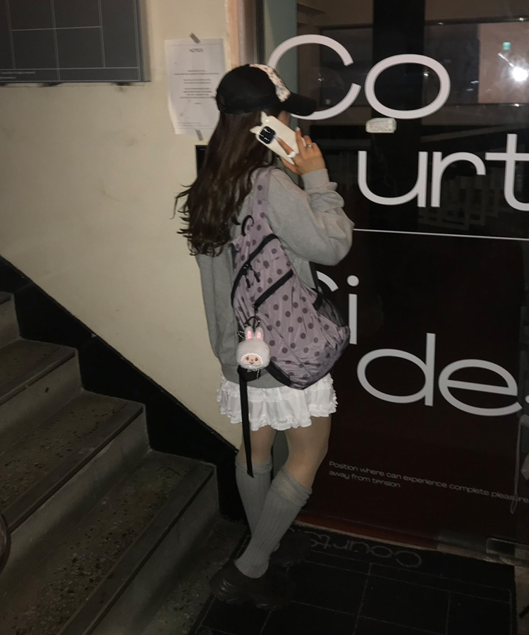 ドットバックパック PASTEL PURPLE