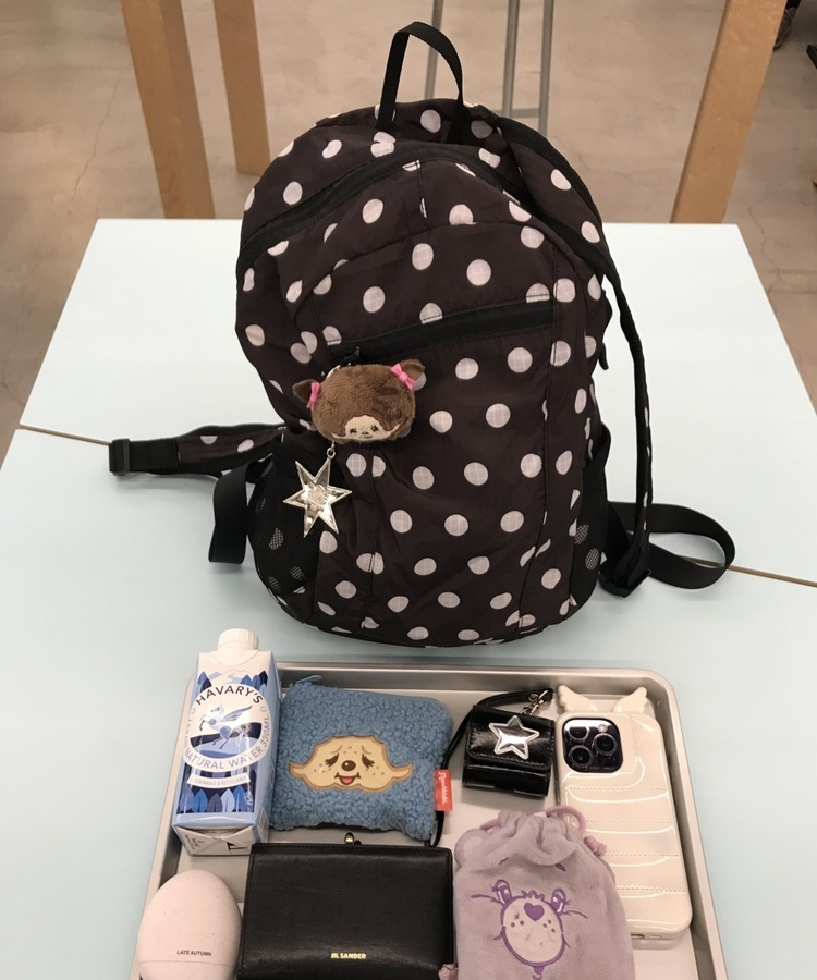 ドットバックパック BLACK