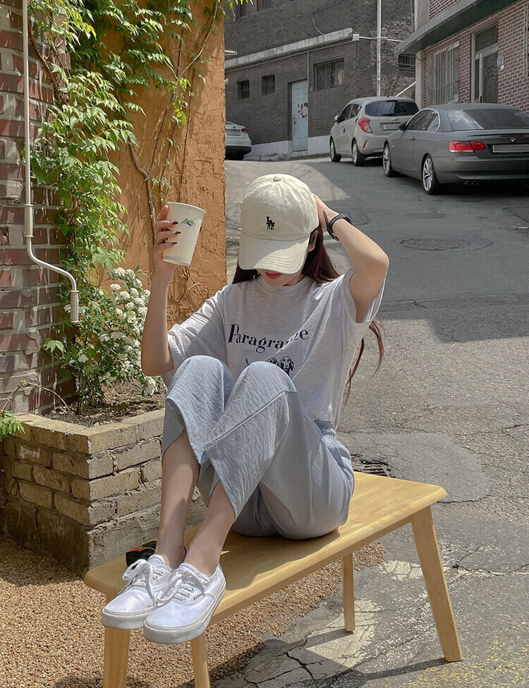 [기획]여름내내 시원해! 와이드 밴딩팬츠 150/160 스카이블루