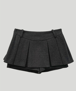 プリーツパンツインスカート