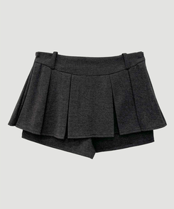 プリーツパンツインスカート