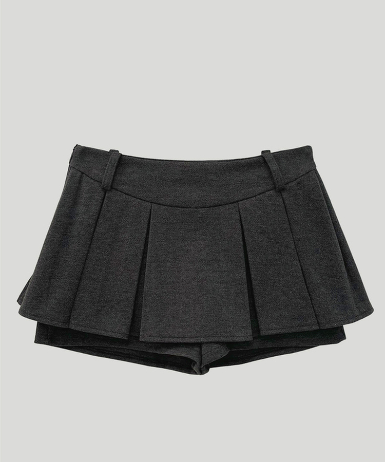 プリーツパンツインスカート