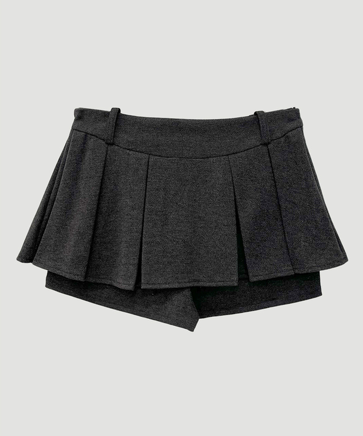 プリーツパンツインスカート