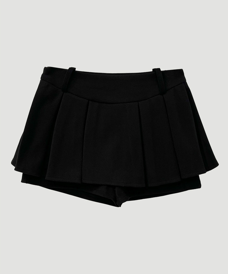 プリーツパンツインスカート