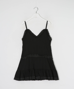 レースフリルワンピース