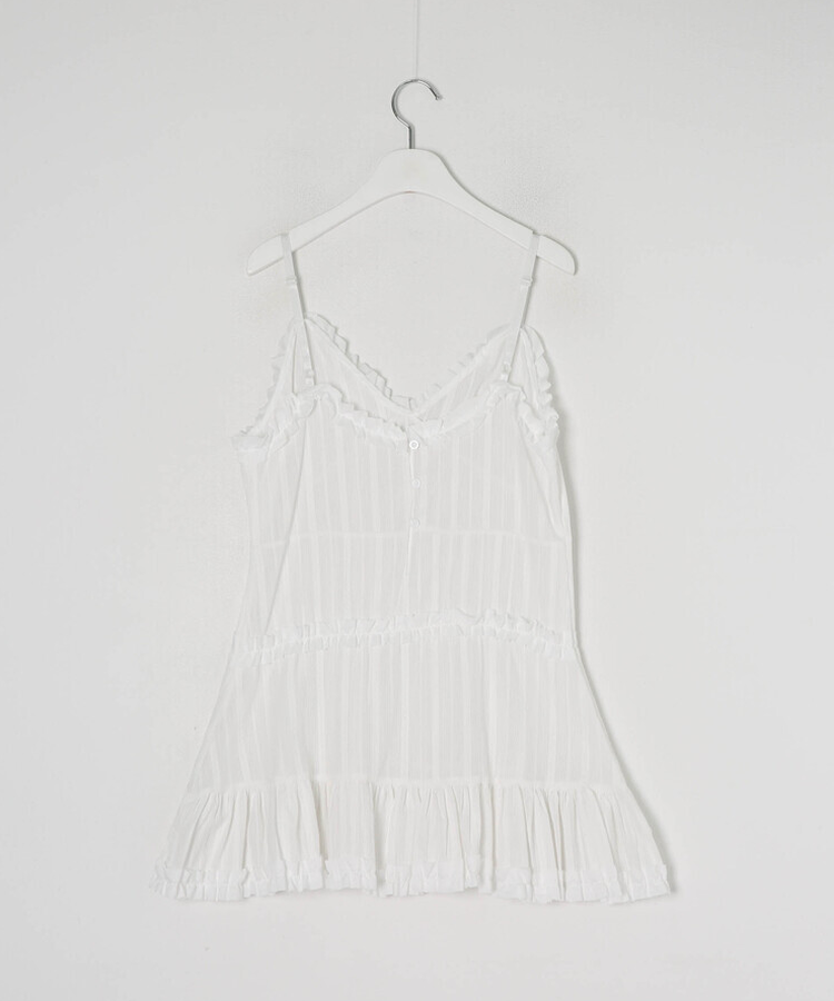 레이어드 프릴 캉캉 원피스