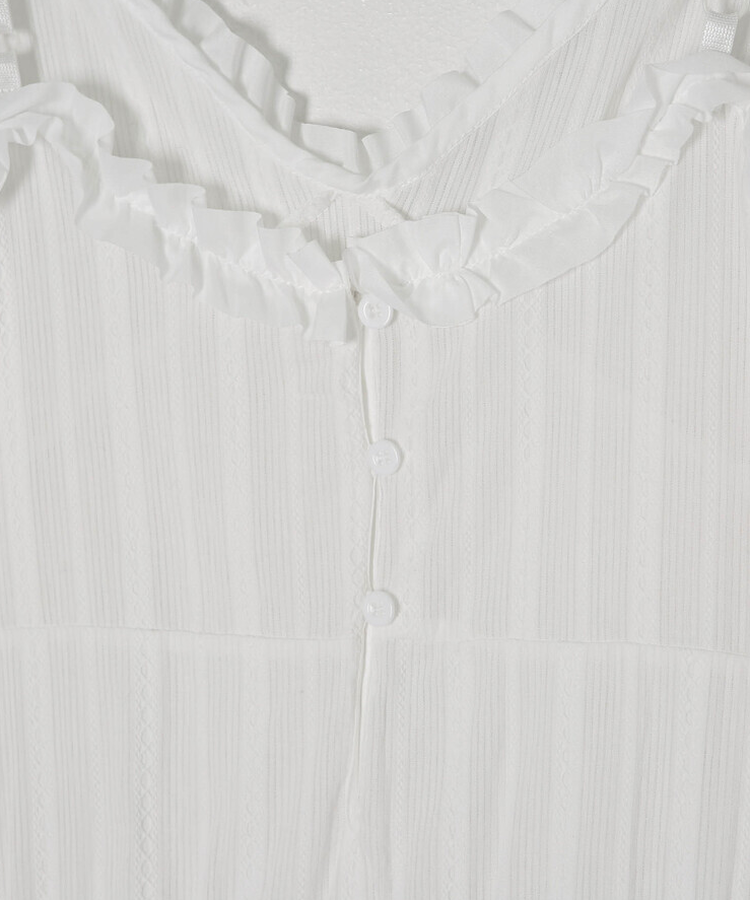 레이어드 프릴 캉캉 원피스