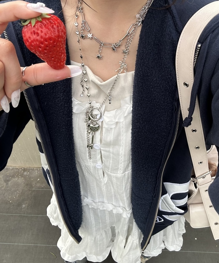 レースフリルワンピース IVORY