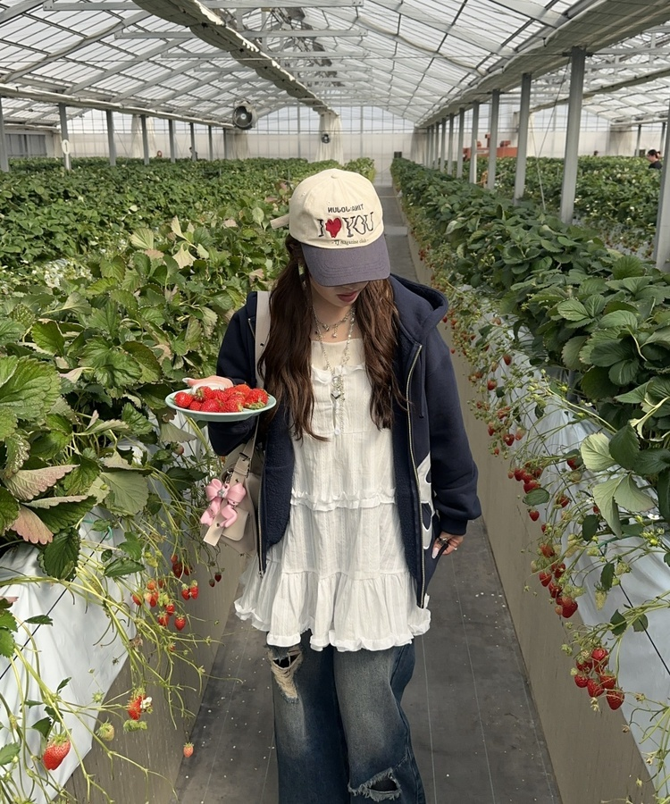 レースフリルワンピース IVORY