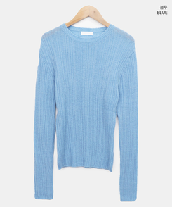 モヘアリブニット(7color)