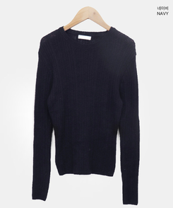 モヘアリブニット(7color)