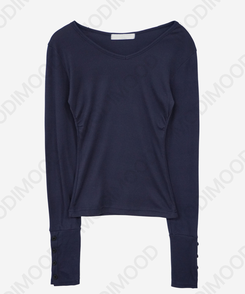 VネックデイリーTシャツ(7color)