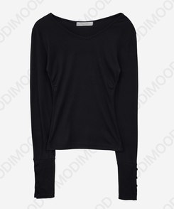 VネックデイリーTシャツ(7color)