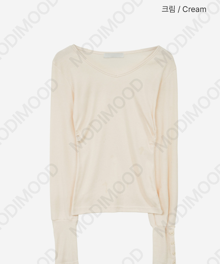 VネックデイリーTシャツ(7color)