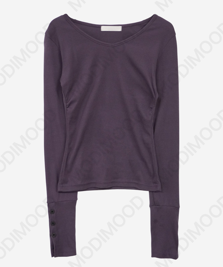 VネックデイリーTシャツ(7color)