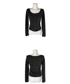 【SET】【マフラー付き】キャミソール ドットフリルカーディガン