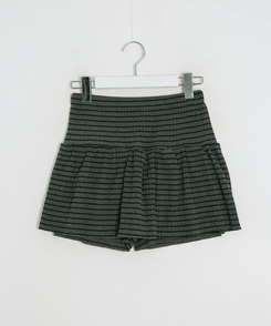 ストライプフレアミニスカート