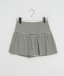 ストライプフレアミニスカート