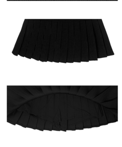 【ベルト付き】【ベルト付き】ストライプテニススカート