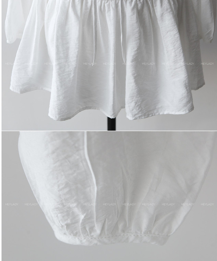 フリルシャーリングミニワンピース