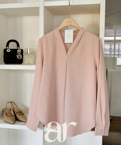 Ⅴネック9色ブラウス