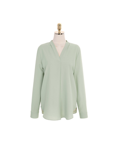 Ⅴネック9色ブラウス