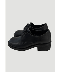 ラウンドローファーシューズ