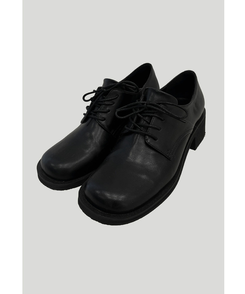 ラウンドローファーシューズ