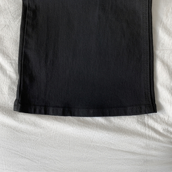 【丈別】ヒップバックポケットバンディングパンツ